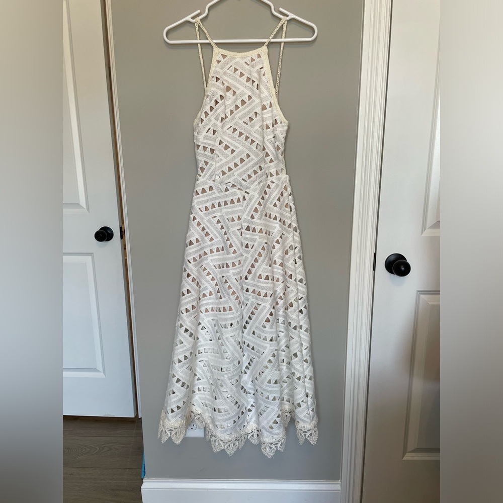 REVOLVE Line & Dot Jardin Open Back Midi Dress - Picture 7 of 16